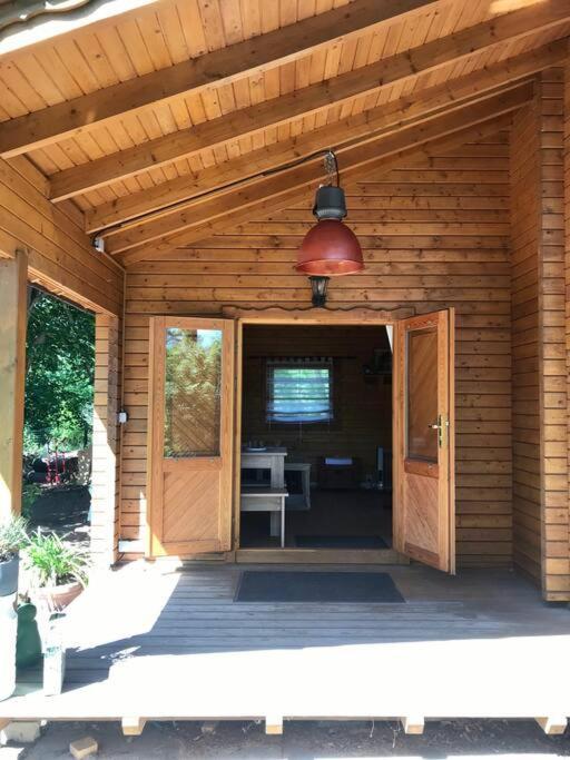 Вилла Haus Clemens - Gemuetliches Holzhaus Mit Grundstueck Кёнигс-Вустерхаузен Экстерьер фото