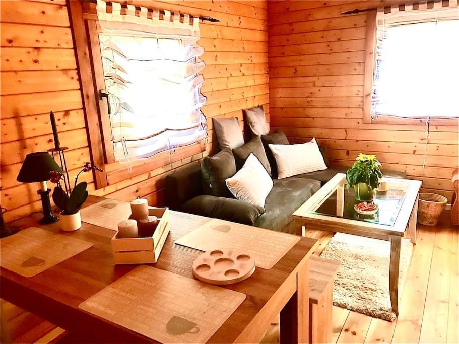 Вилла Haus Clemens - Gemuetliches Holzhaus Mit Grundstueck Кёнигс-Вустерхаузен Экстерьер фото